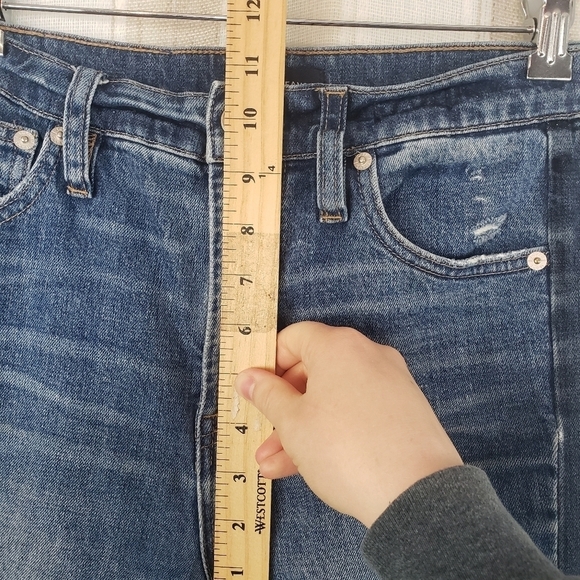 J. Crew‎ Vintage Straight Jeans Blue Size 28 - Picture 7 of 12